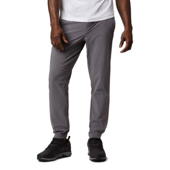 Pánské Kalhoty Columbia Lodge Woven Jogger Šedé XJRQOL318